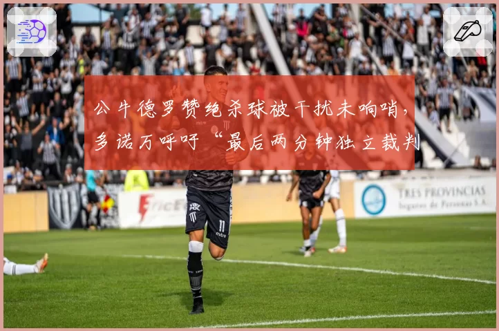 公牛德罗赞绝杀球被干扰未响哨，多诺万呼吁“最后两分钟独立裁判”